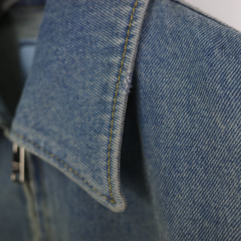 Prada 單寧 鐵牌 外套 IT38-14