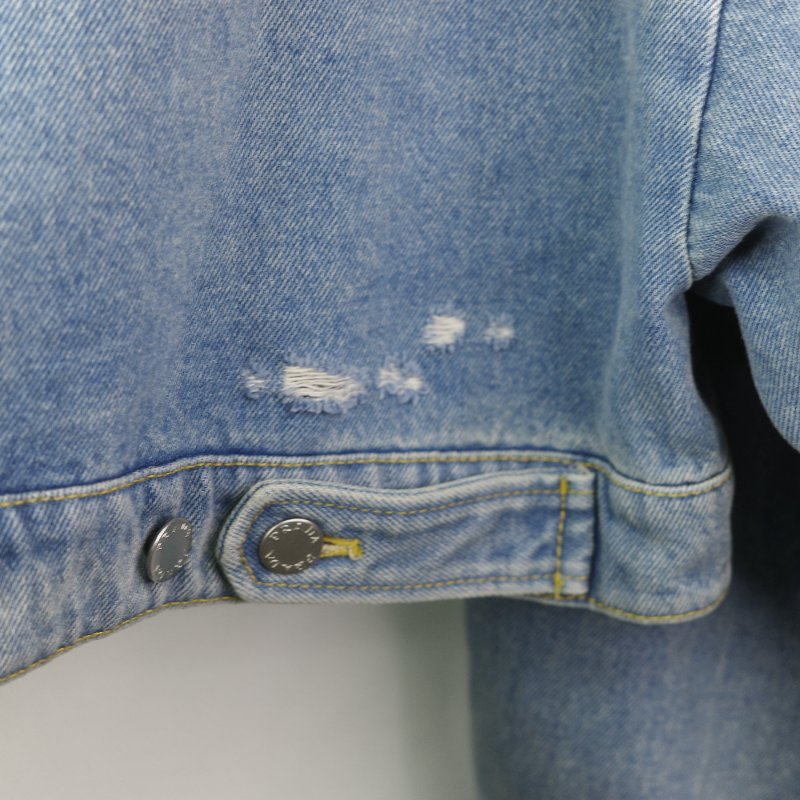 Prada 單寧 鐵牌 外套 IT38-17