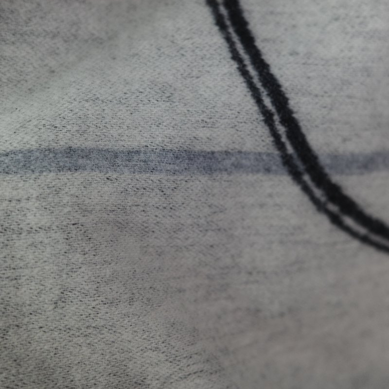 Hermes 藍色圖騰 刷毛外套-23