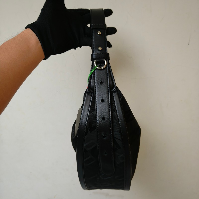 【全新】㊣✨Kenzo✨高田賢三 皮革 帆布 滿版 半月包 腋下包 肩背包 斜背包/二手精品/二手包/保證正品-4