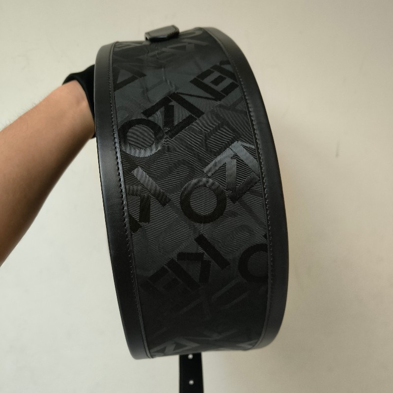 【全新】㊣✨Kenzo✨高田賢三 皮革 帆布 滿版 半月包 腋下包 肩背包 斜背包/二手精品/二手包/保證正品-5