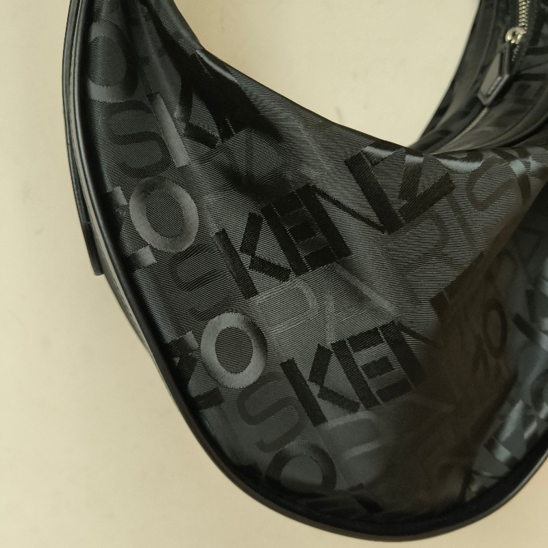 【全新】㊣✨Kenzo✨高田賢三 皮革 帆布 滿版 半月包 腋下包 肩背包 斜背包/二手精品/二手包/保證正品-15