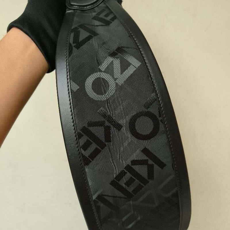 【全新】㊣✨Kenzo✨高田賢三 皮革 帆布 滿版 半月包 腋下包 肩背包 斜背包/二手精品/二手包/保證正品-19