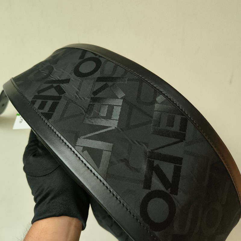 【全新】㊣✨Kenzo✨高田賢三 皮革 帆布 滿版 半月包 腋下包 肩背包 斜背包/二手精品/二手包/保證正品-20