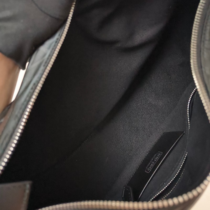 【全新】㊣✨Kenzo✨高田賢三 皮革 帆布 滿版 半月包 腋下包 肩背包 斜背包/二手精品/二手包/保證正品-28