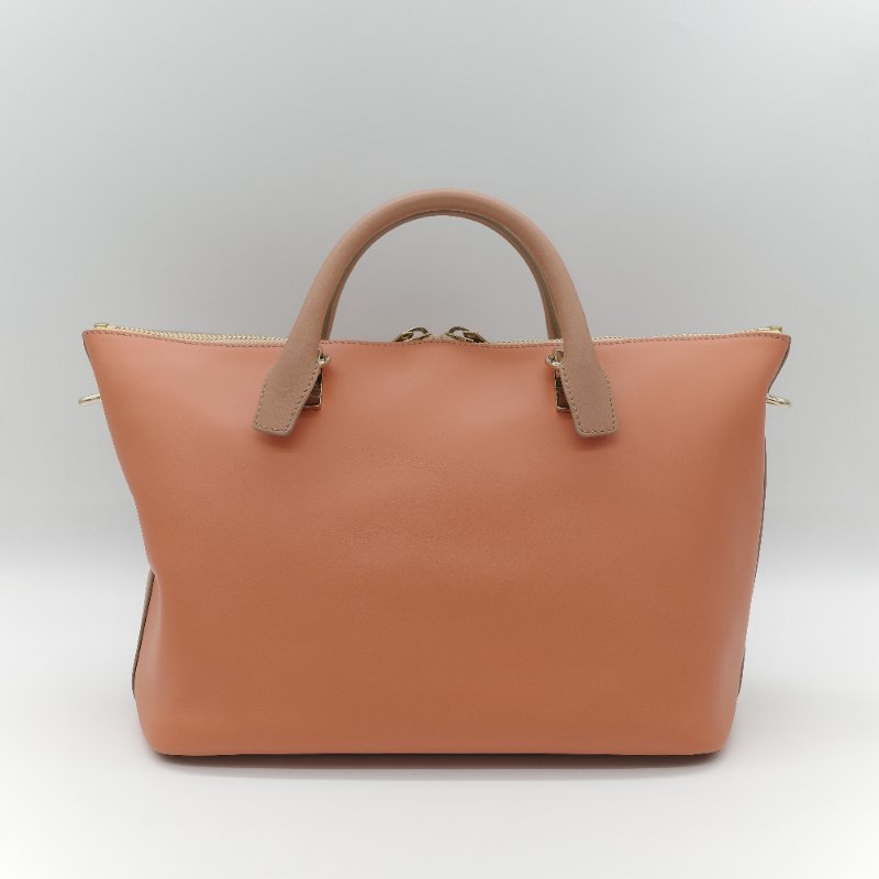 Chloé 蔻依 Baylee Medium 中型 玫瑰色 牛皮 手提包 斜挎包-4