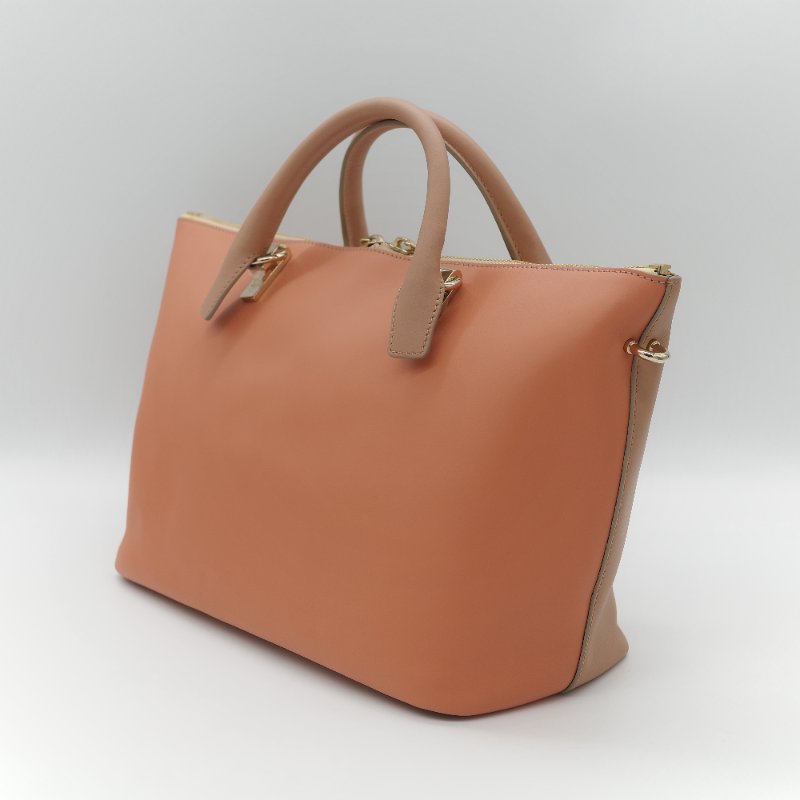 Chloé 蔻依 Baylee Medium 中型 玫瑰色 牛皮 手提包 斜挎包-6