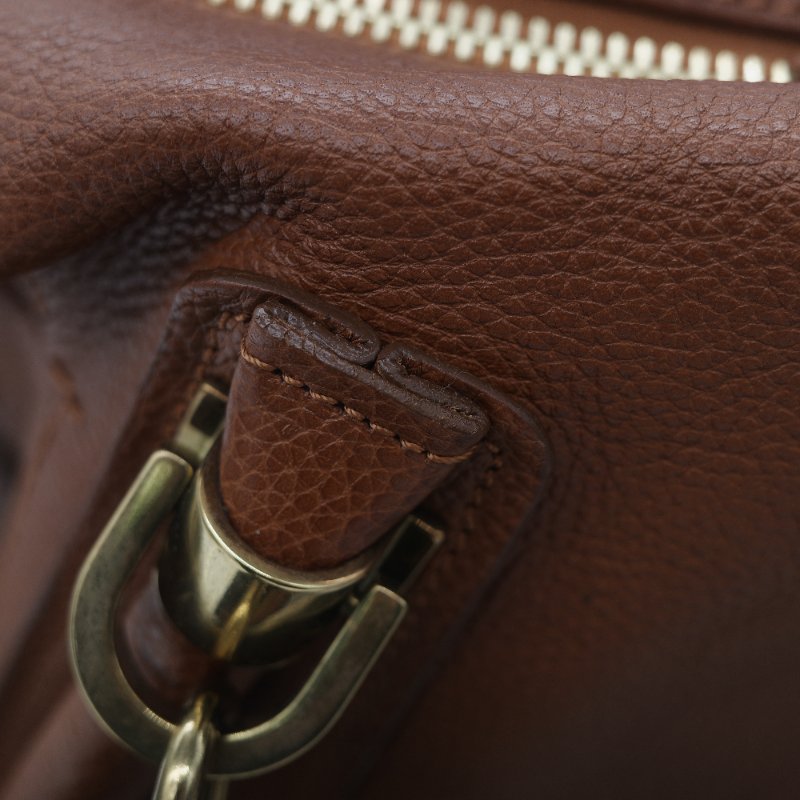 Chloé 蔻依 Paraty 中款 焦糖色 肩背包 手提包 兩用包-25