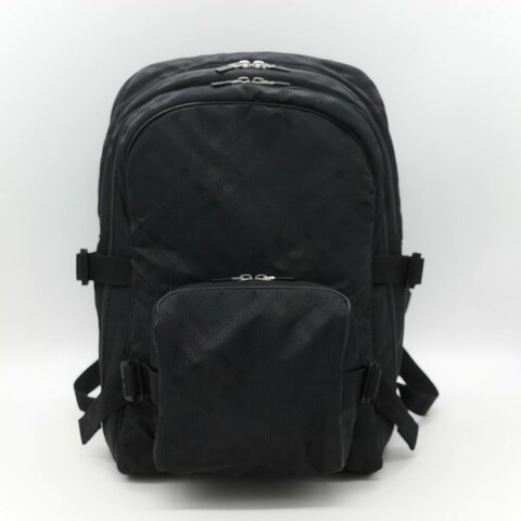 Burberry 博柏利 黑色尼龍 後背包 雙肩包