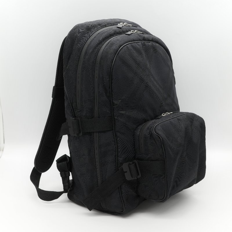 Burberry 博柏利 黑色尼龍 後背包 雙肩包-2