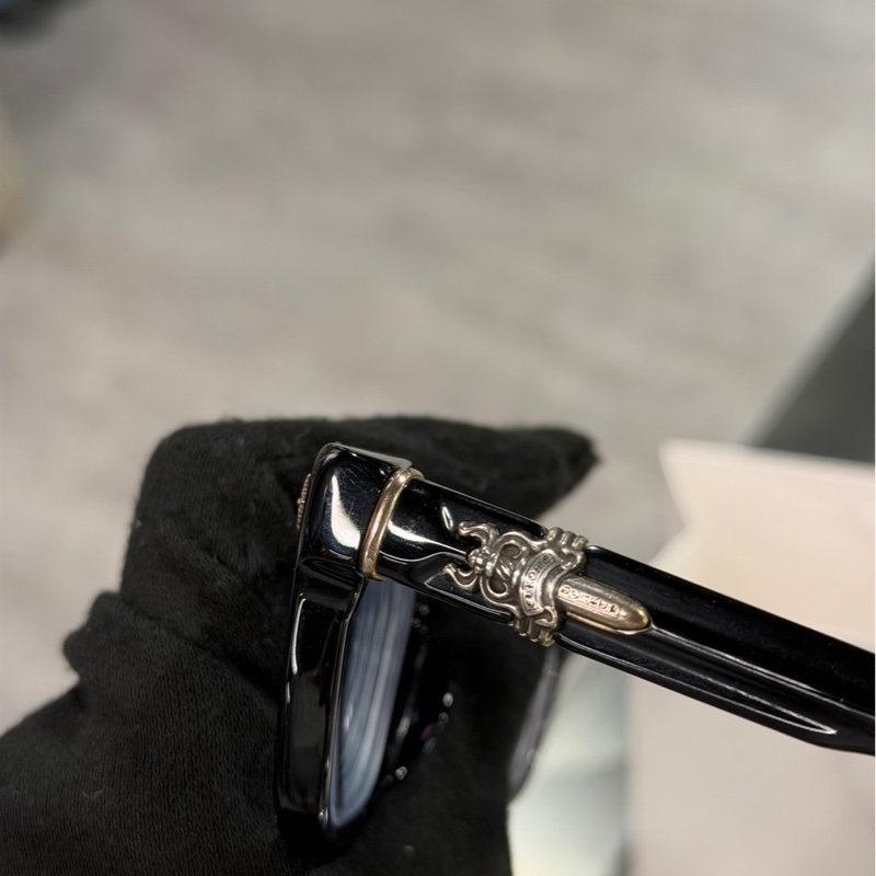 近新美品🌟Chrome Hearts Dooable 克羅心大匕首平光眼鏡|Classic Trend CT 精品|台北東區實體-4