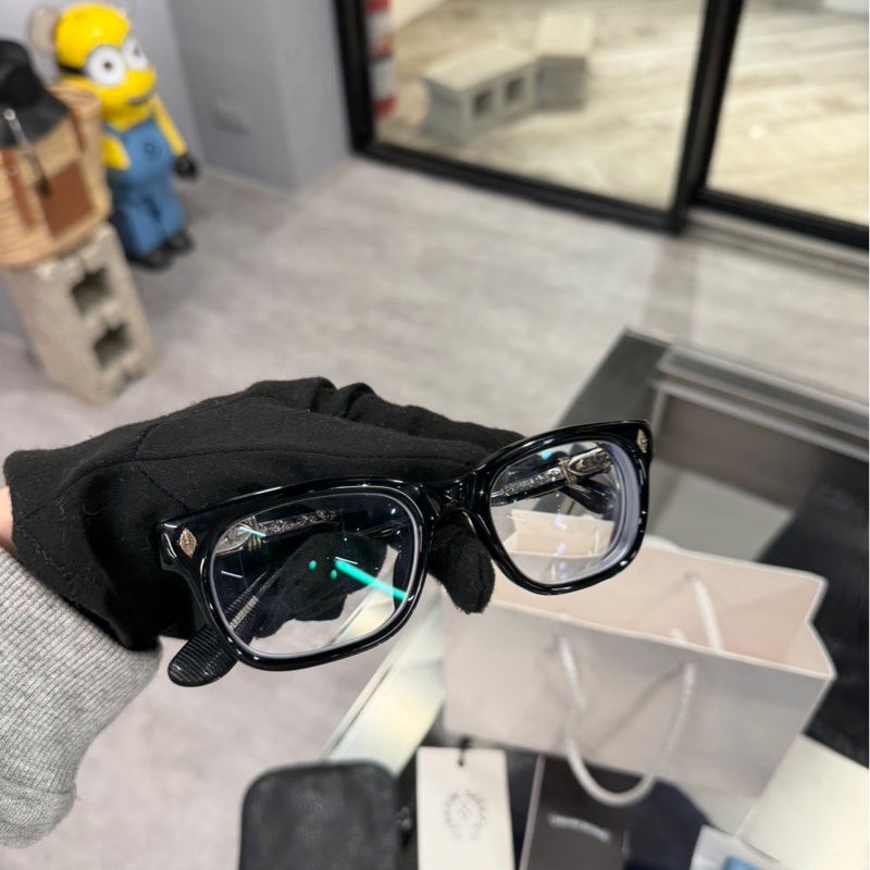 近新美品🌟Chrome Hearts Dooable 克羅心大匕首平光眼鏡|Classic Trend CT 精品|台北東區實體-6