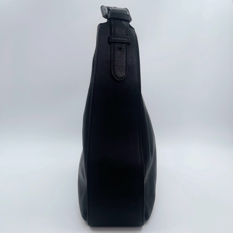 「JL精品代購」香奈兒So Black黑武士羊皮單肩斜挎托特包-6