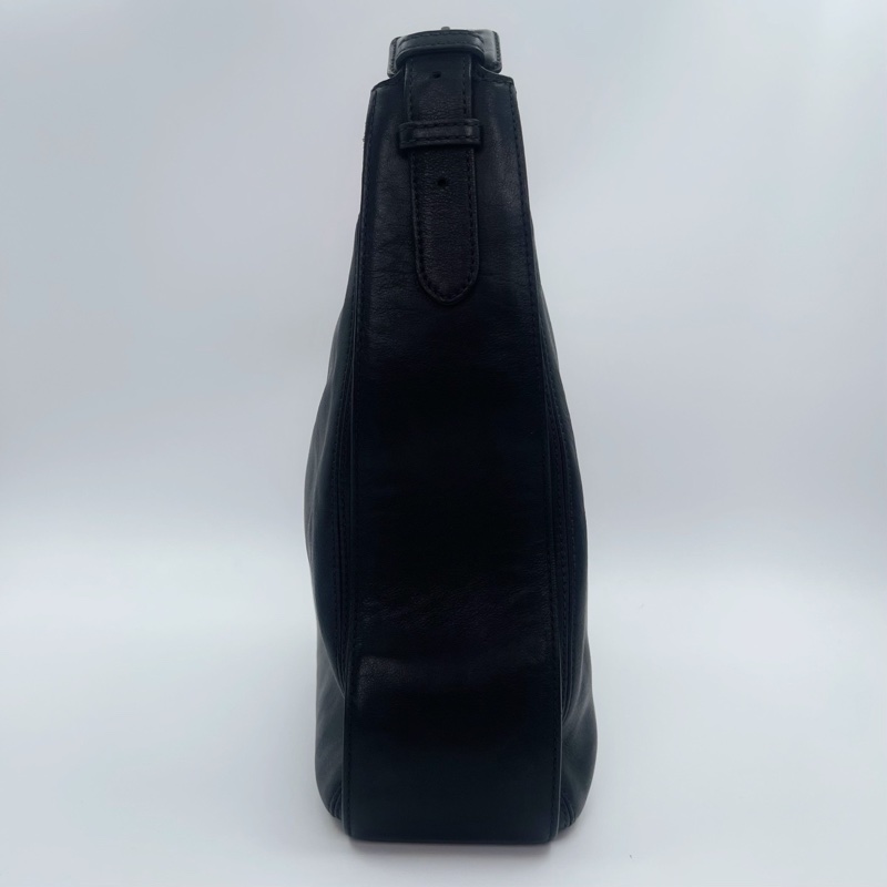 「JL精品代購」香奈兒So Black黑武士羊皮單肩斜挎托特包-7