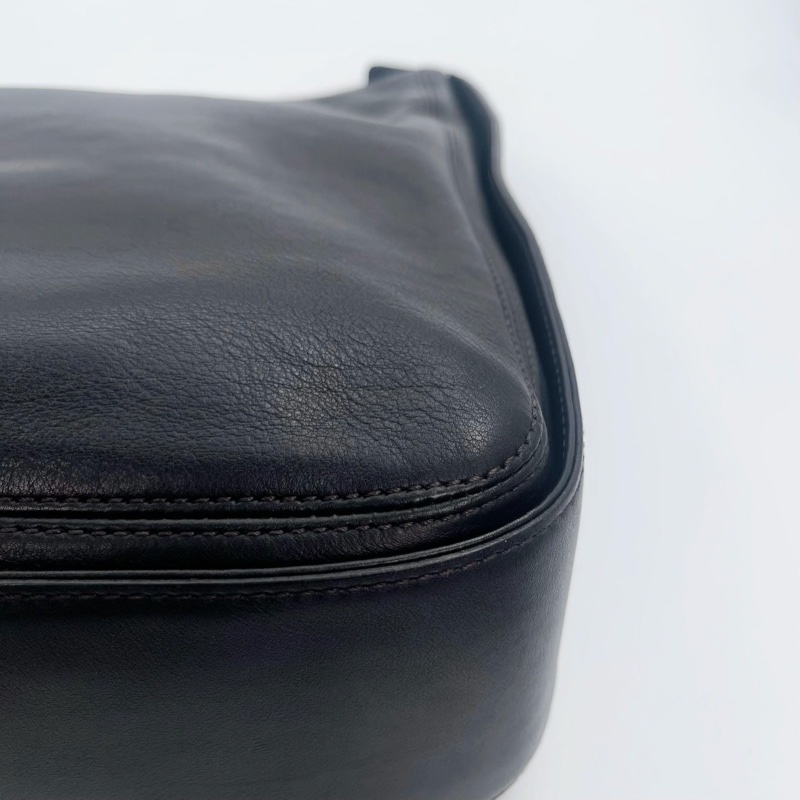 「JL精品代購」香奈兒So Black黑武士羊皮單肩斜挎托特包-13