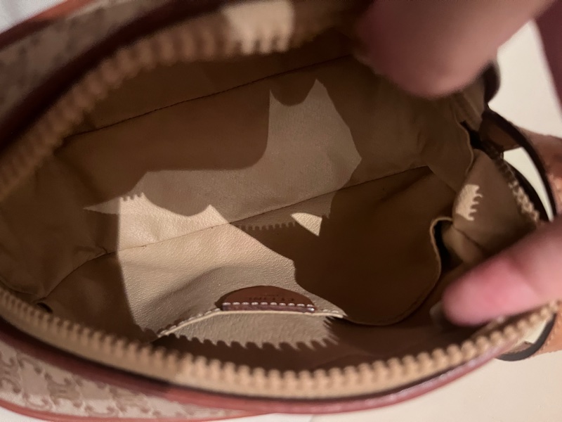 Celine 咖老花 凱旋門 vintage 古董包 中古包 稀有款 相機包 肩背包-3