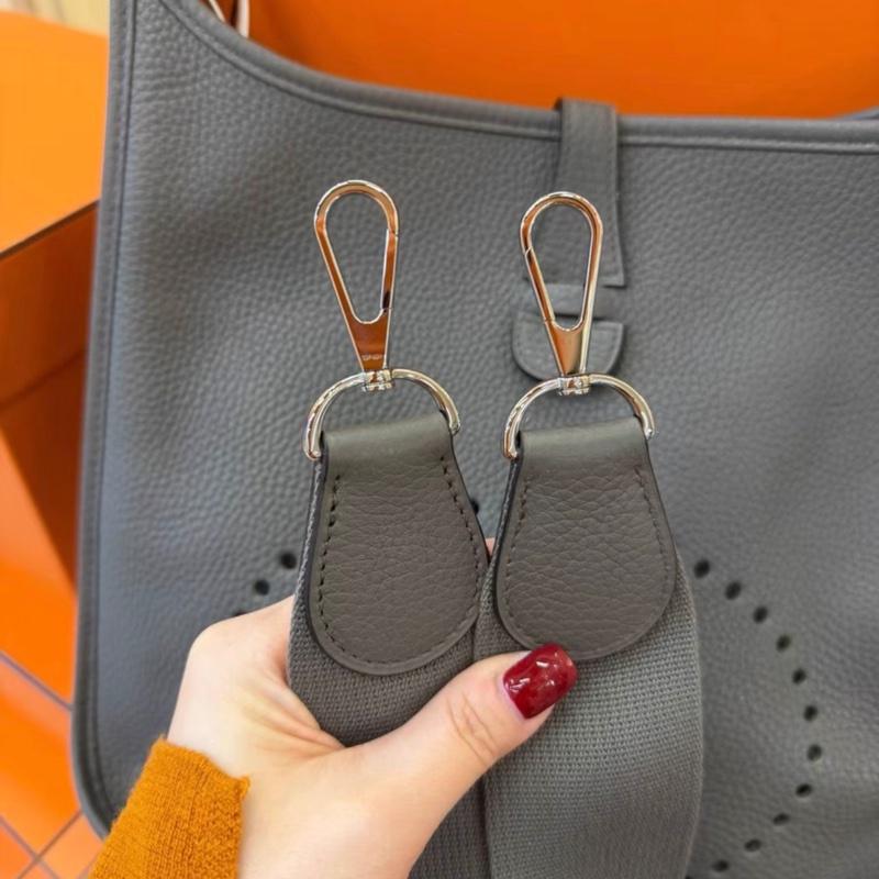 999新  Hermes愛馬仕 Evelyne29 錫器灰 X刻 很新～無瑕疵 五金超級新-2