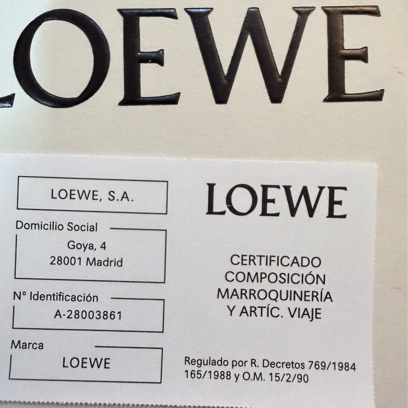 Loewe 皮質編織手環-1