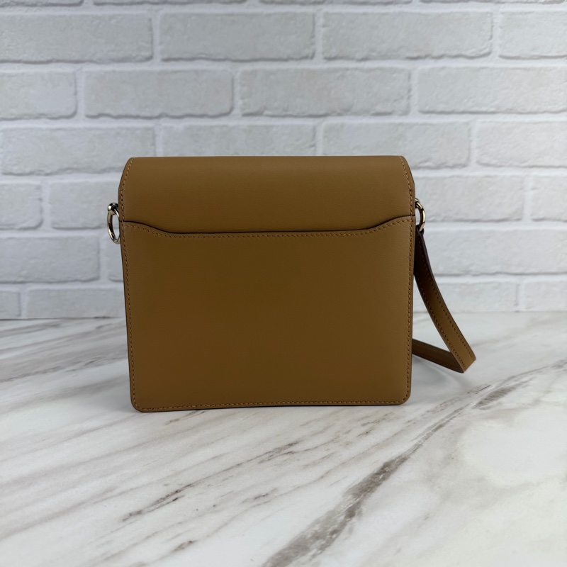 Hermès 愛馬仕 豬鼻子Mini Roulis 餅乾色金釦-1