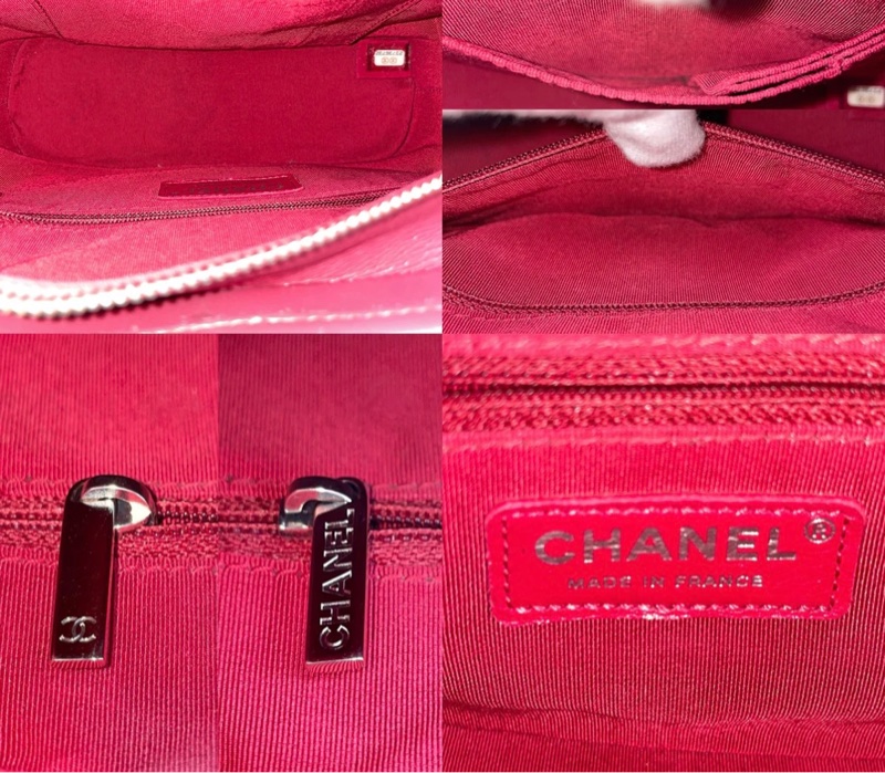 「JL精品代購」98新 Chanel粉色毛呢鏈條流浪包小號-10