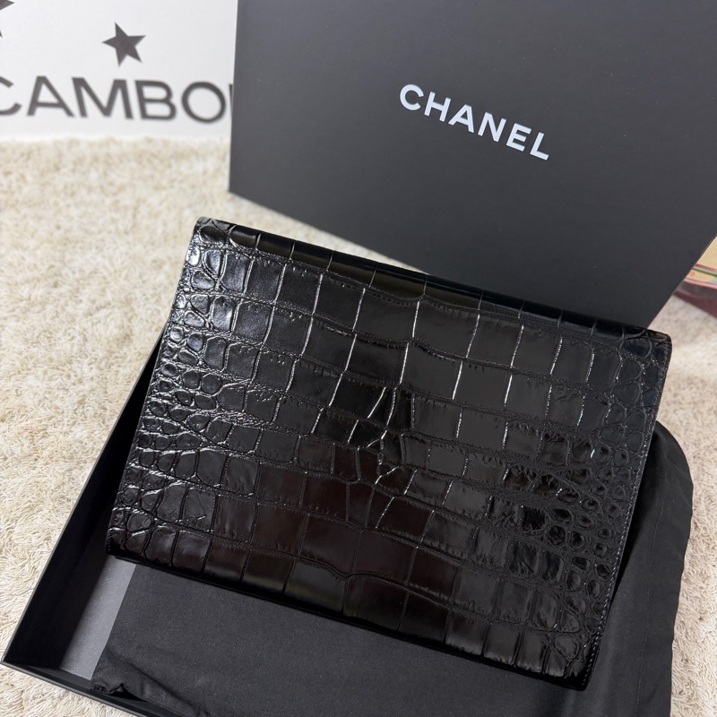 Chanel 26S 鱷魚壓紋手提包-3