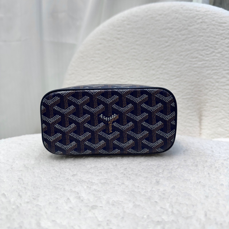 戈雅德小包 Goyard Muse Mini Vanity 海軍藍老花🧺化妝盒Vanity小包 AMAVANITYMUS-4