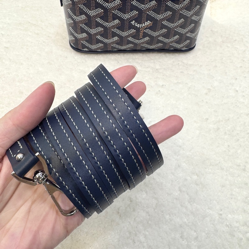 戈雅德小包 Goyard Muse Mini Vanity 海軍藍老花🧺化妝盒Vanity小包 AMAVANITYMUS-7