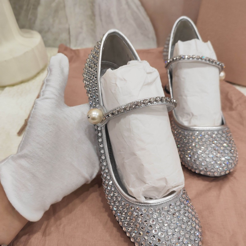 miumiu/繆繆 鑲鑽女鞋-4