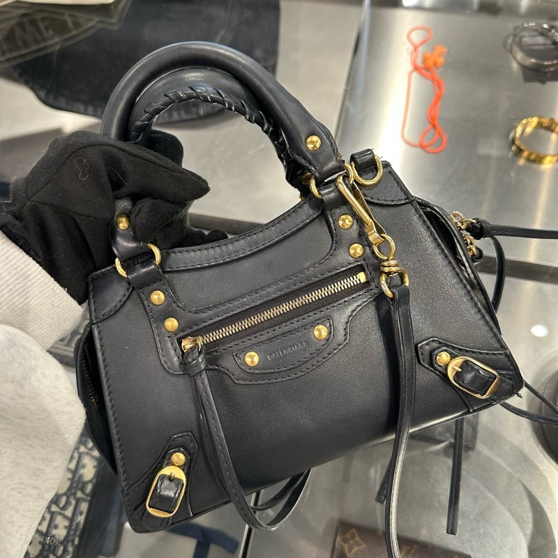 美二手🌟Balenciaga 巴黎世家 Mini City 機車包|Classic Trend CT精品|台北東區實體-0
