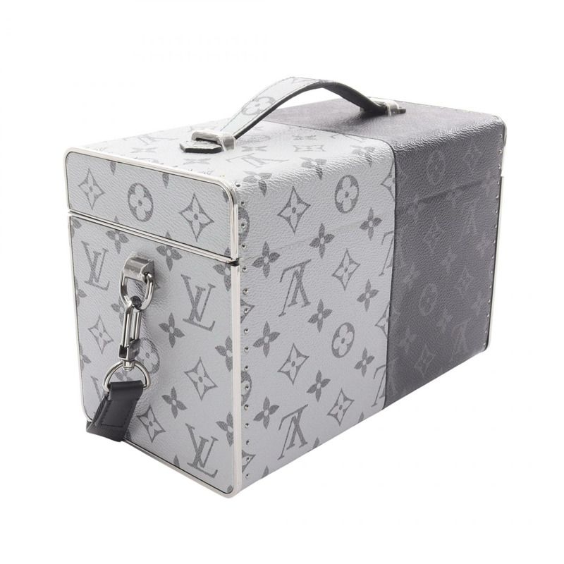 路易威登迷你 Box Trunk 斜背包 M21022 Monogram Eclipse 二手 LV-1