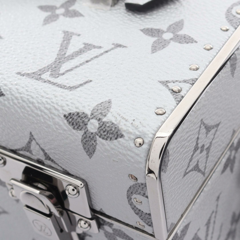 路易威登迷你 Box Trunk 斜背包 M21022 Monogram Eclipse 二手 LV-5