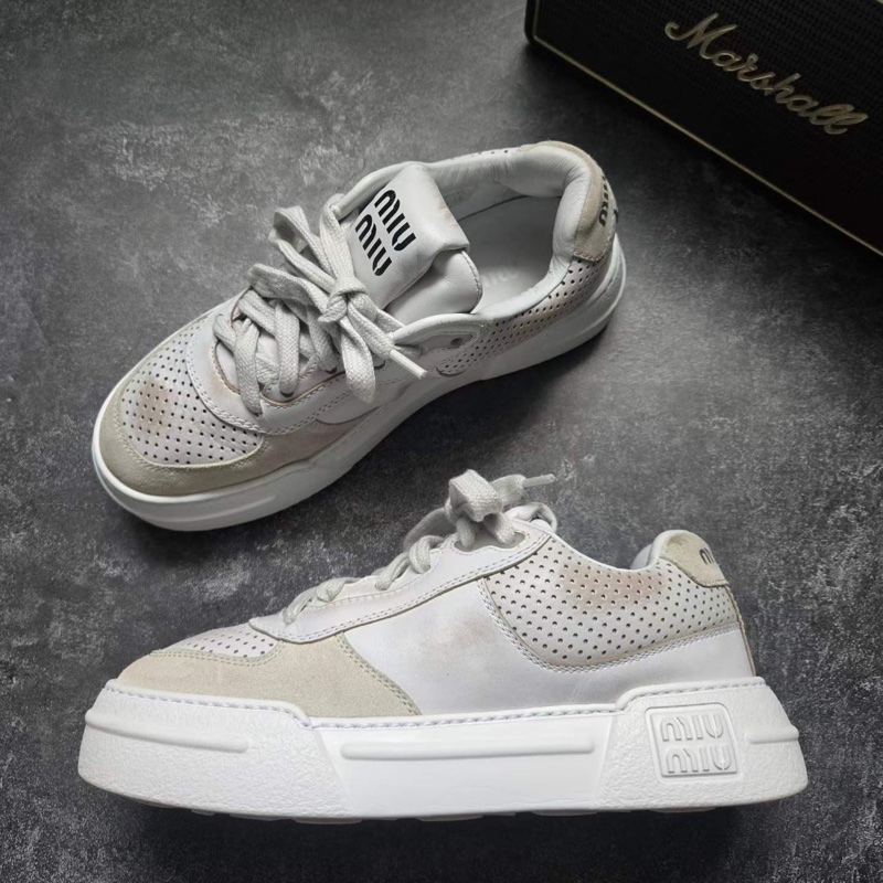 MIU MIU繆繆 做舊厚底髒髒鞋-3