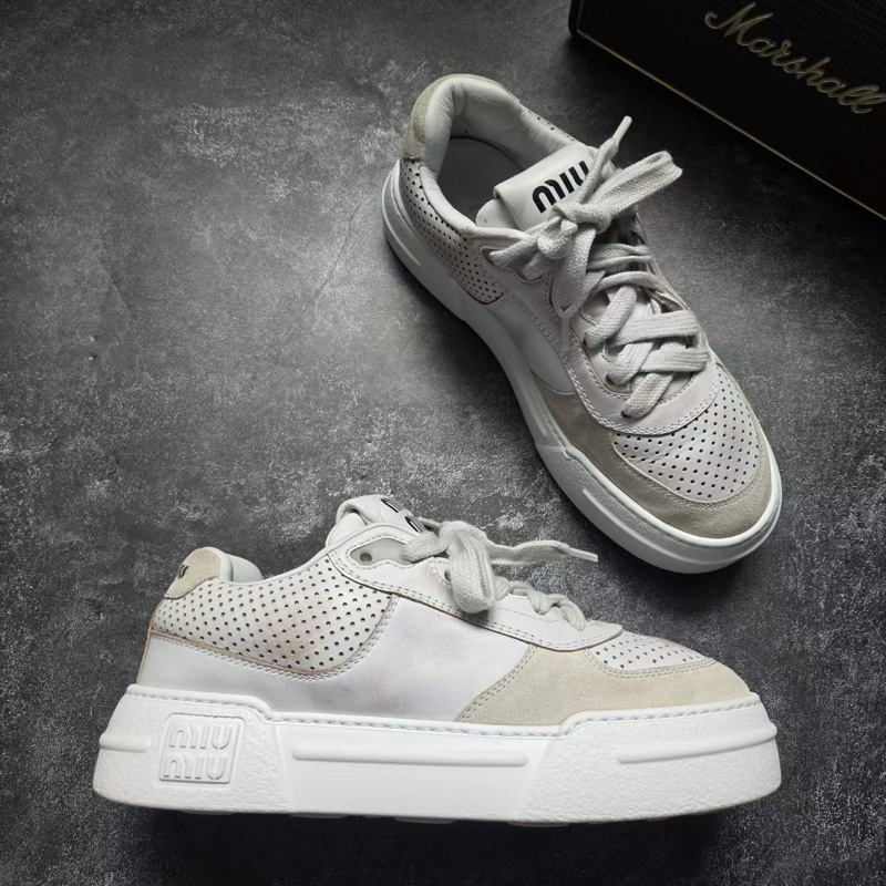 MIU MIU繆繆 做舊厚底髒髒鞋-5