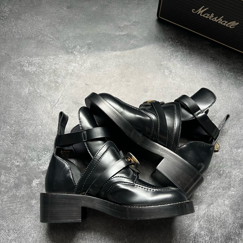 Balenciaga巴黎世家 機車靴-1