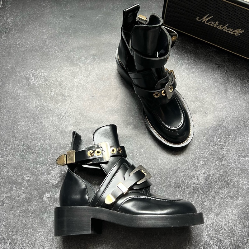 Balenciaga巴黎世家 機車靴-4