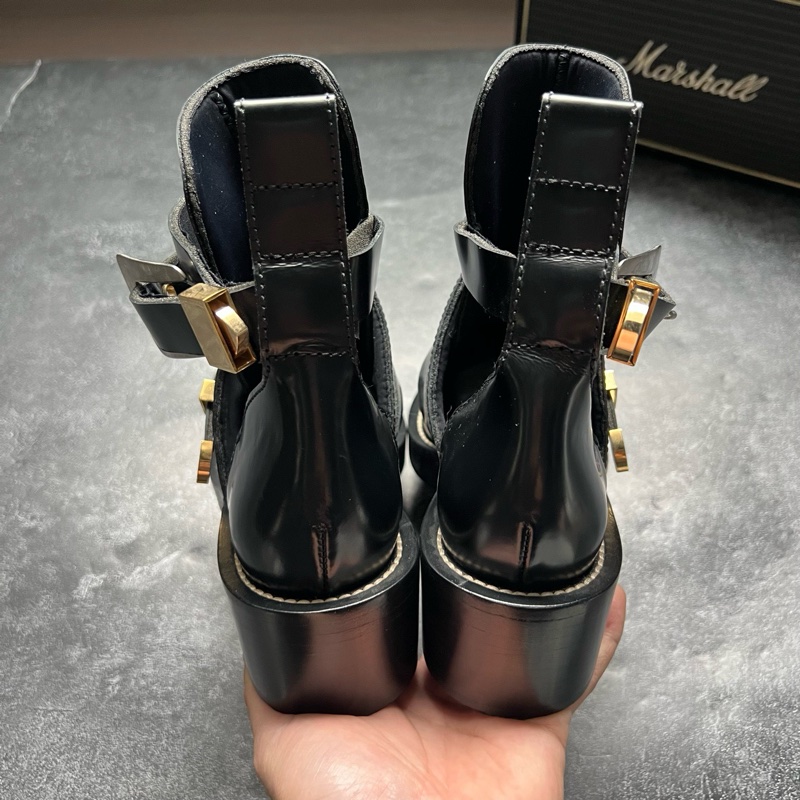 Balenciaga巴黎世家 機車靴-5