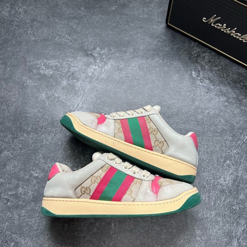 GUCCI古馳 粉髒髒鞋-0