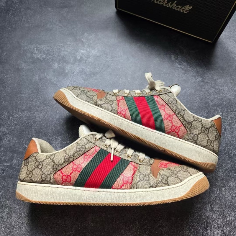 GUCCI古馳 烏米色 髒髒鞋-0