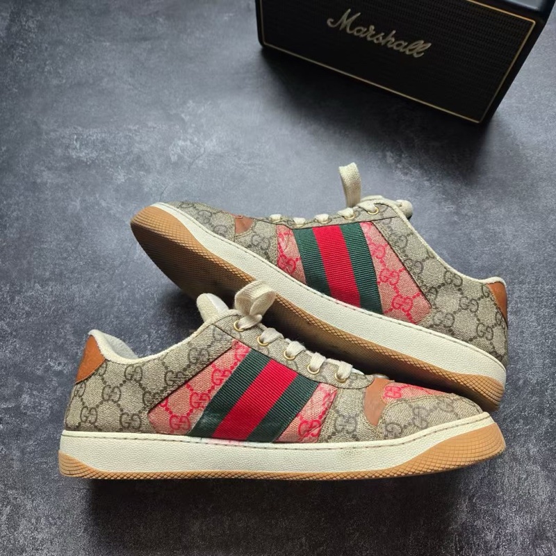 GUCCI古馳 烏米色 髒髒鞋-1