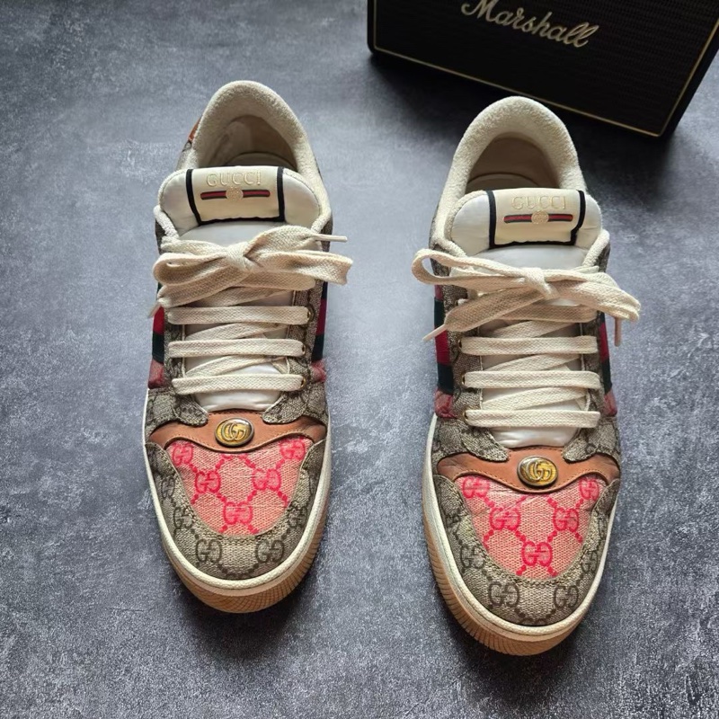 GUCCI古馳 烏米色 髒髒鞋-2