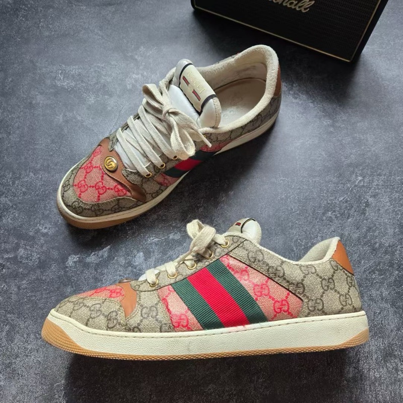 GUCCI古馳 烏米色 髒髒鞋-3