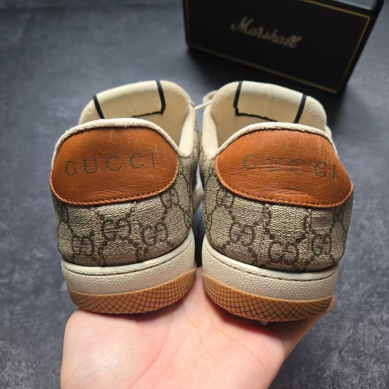 GUCCI古馳 烏米色 髒髒鞋-5