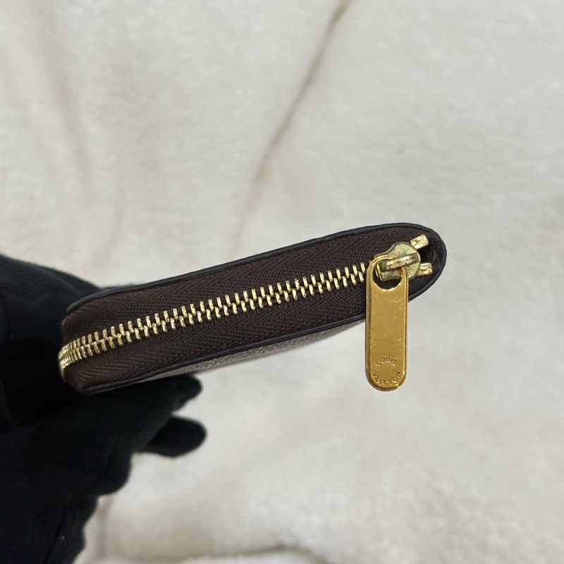 Lv棋盤格拉鏈零錢包-2