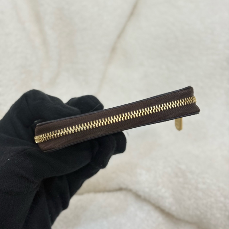 Lv棋盤格拉鏈零錢包-3