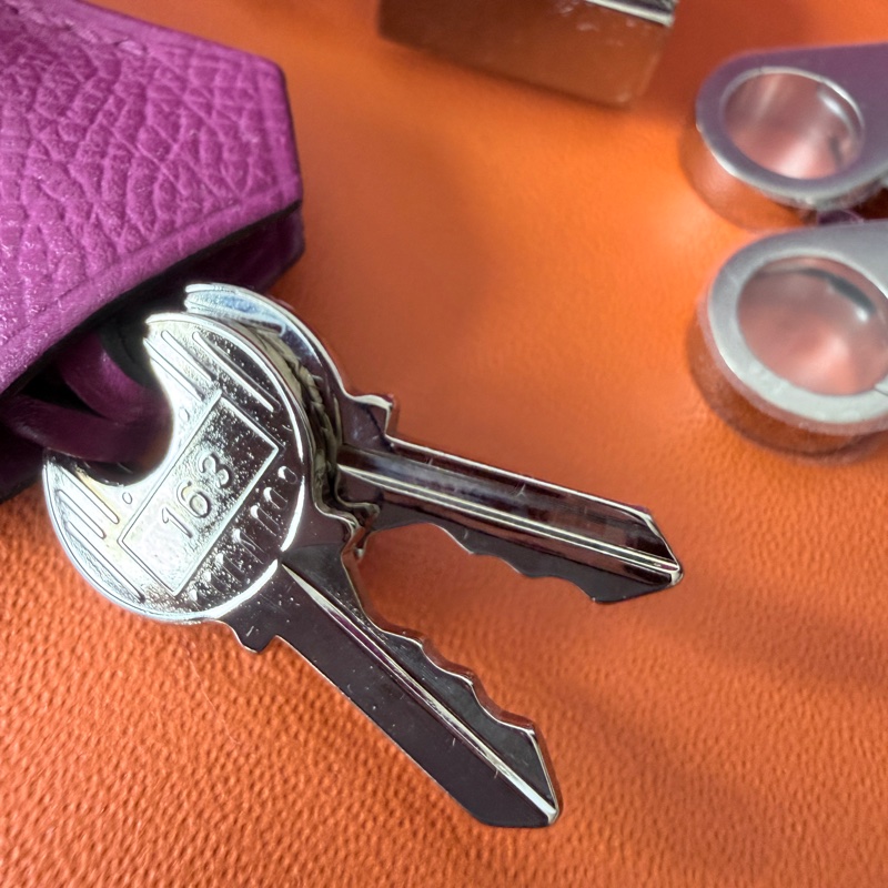 Hermes✨Kelly 25 玫瑰紫 Epsom k25-14