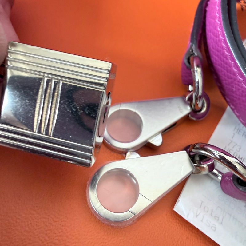 Hermes✨Kelly 25 玫瑰紫 Epsom k25-15