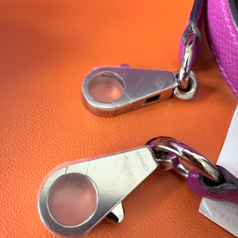 Hermes✨Kelly 25 玫瑰紫 Epsom k25-16