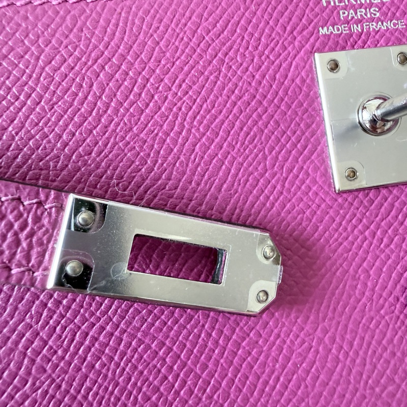 Hermes✨Kelly 25 玫瑰紫 Epsom k25-42