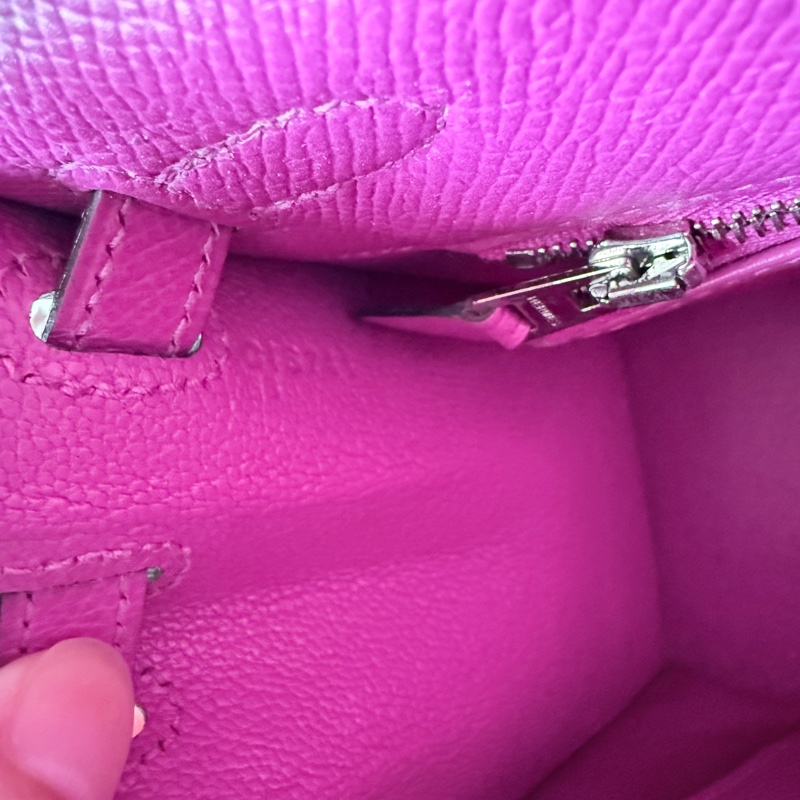 Hermes✨Kelly 25 玫瑰紫 Epsom k25-46