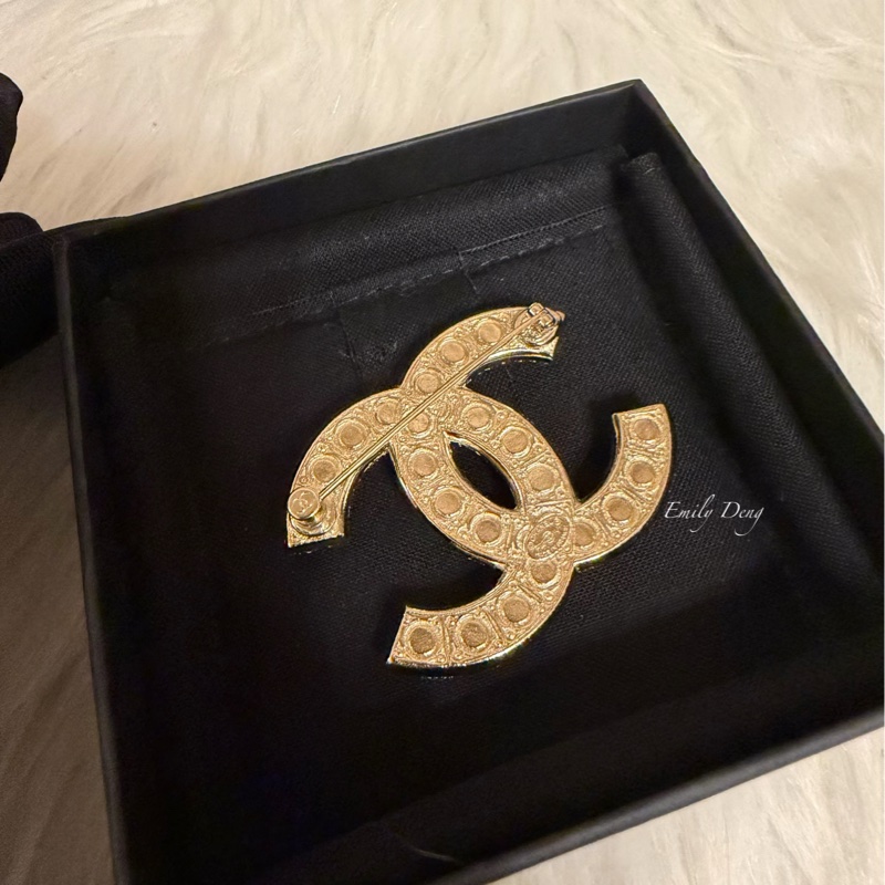 Chanel 經典雙C胸針-5